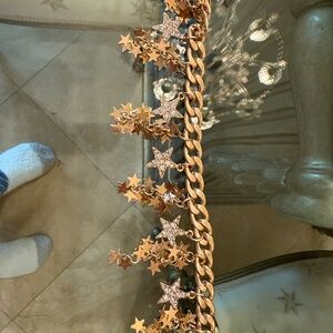 Gold Star Charm Belt